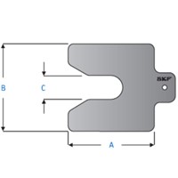 TMAS 200-020 SKF Shim Pack (10)