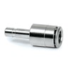 Extension for tube 6 mm to 8 mm (brass nickel-plated) Extension for tube 6 mm to 8 mm (brass nickel-plated)
