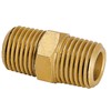 Hexagon-nipple R1/4 male (brass) Hexagon-nipple R1/4 male (brass)