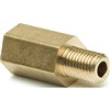 Extension 14 mm M6x0.75 male x M6 female (brass) Extension 14 mm M6x0.75 male x M6 female (brass)