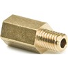 Extension 14 mm M6 male x M6 female (brass) Extension 14 mm M6 male x M6 female (brass)