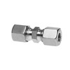 Cutting ring coupling straight - connector for 8 mm (stainless steel) Cutting ring coupling straight - connector for 8 mm (stainless steel)