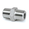 Hexagon-nipple R1/4 male (stainless steel) Hexagon-nipple R1/4 male (stainless steel)
