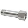 Extension 45 mm G1/4 male x G1/4 female (stainless steel) Extension 45 mm G1/4 male x G1/4 female (stainless steel)
