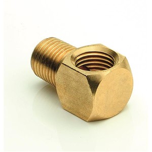 Angle 90 Deg R1/4 male x G1/4 female square (brass)