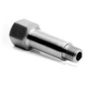 Extension 50 mm 1/4 UNF male x G1/4 female (stainless steel) Extension 50 mm 1/4 UNF male x G1/4 female (stainless steel)