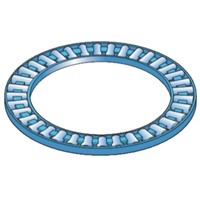 AXK 0619 TN SKF needle roller and cage thrust assembly