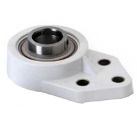 FYAWK 40 LTHR SKF 3 bolt bracket flanged food Line, grub screw locking