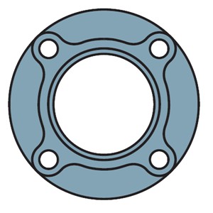 FYC 505 SKF Round flanged housing