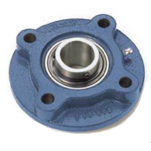 FYC 60 TF SKF Round flanged housing with grub screw locking
