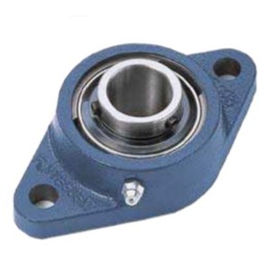 FYTB 3/4 TF SKF Two bolt oval flange with grub screw locking