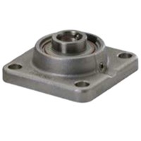FYWR 20 YTHR SKF 4 bolt flanged stainless food Line, grub screw