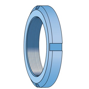 KML36 SKF Lock nut with a lower sectional height