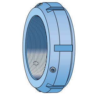 KMT26 SKF Lock nut with locking pins