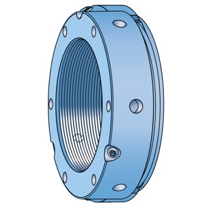 KMTA26 SKF Lock nut with locking pins