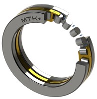 81103 MTK Cylindrical Roller Thrust Bearing