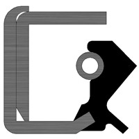 1.5X2.875X0.375 R6 Imperial Oil Seal