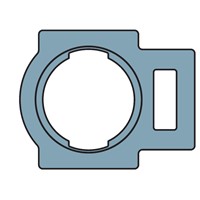 TU506 M SKF Take up unit housing only